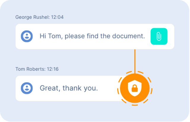 secure messages - The Link App